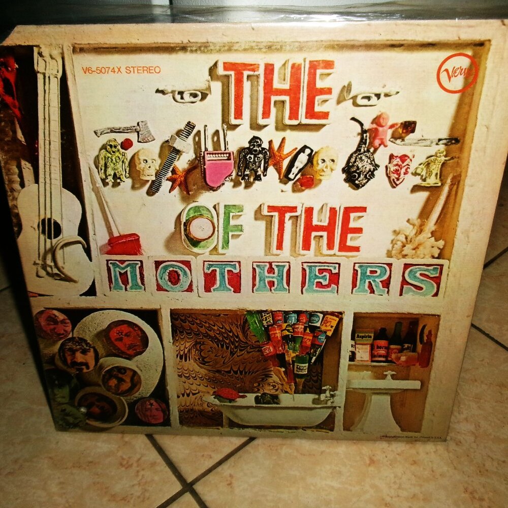 Frank Zappa & The Mothers The censored Of The Mothers Rare 1969 Rare Lp - satire